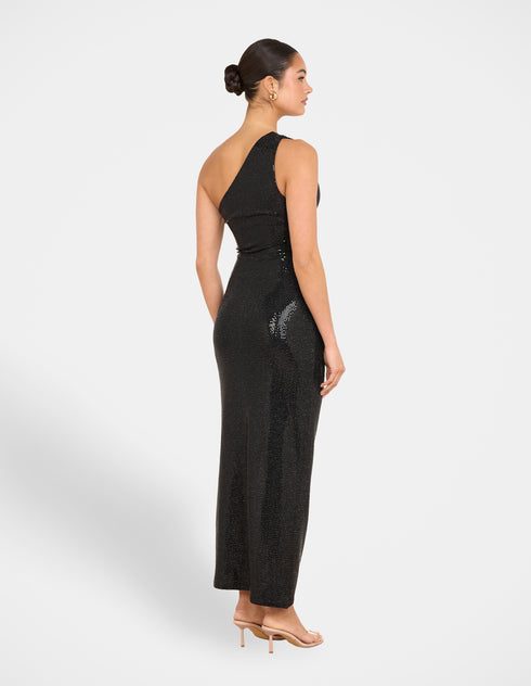 Fran One Shoulder Drape Maxi